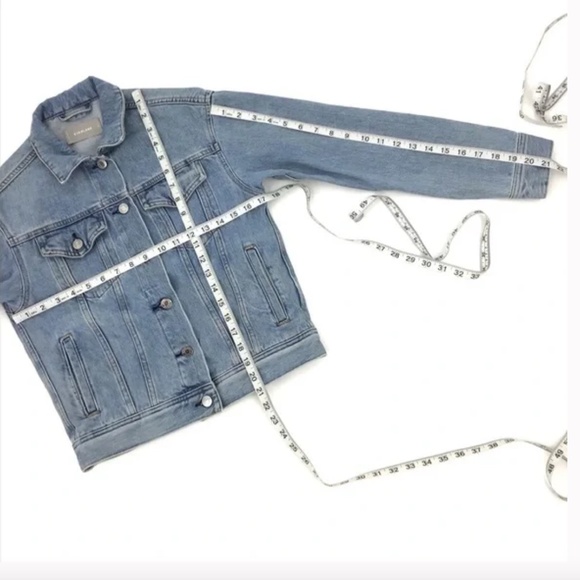 Everlane The Denim Jacket Light Wash - Picture 10 of 11